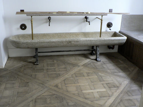Parquet massello - VERSAILLES - CABUY Didier - in rovere / anticato / flottante