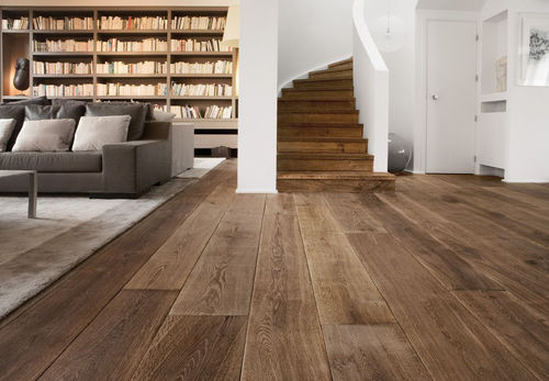 Parquet massello - BRUSHED - CABUY Didier - in rovere / oliato / spazzolato