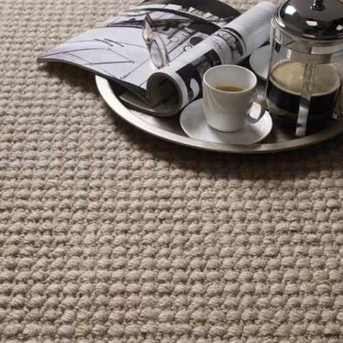 Moquette bouclé - OTTO - Jacaranda - tessuto a mano / in lana / per il settore terziario