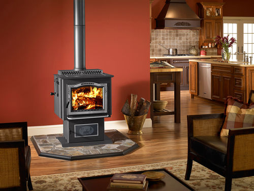 Stufa a legna - TL - Harman Stoves - tradizionale / in acciaio inossidabile