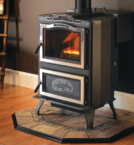 Stufa a carbonella - SUPER MAGNUM STOKER - Harman Stoves - tradizionale / in metallo