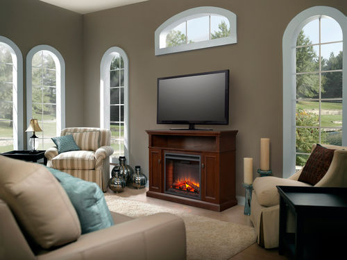 Camino elettrico - SIMPLIFIRE ASHLEY - Harman Stoves - da incasso / Faccia singola / con focolare chiuso