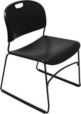 Sedia contemporanea - SG | INDIVIDUAL - Mobiliario, S.A de C.V. - da interno / in plastica / cantilever