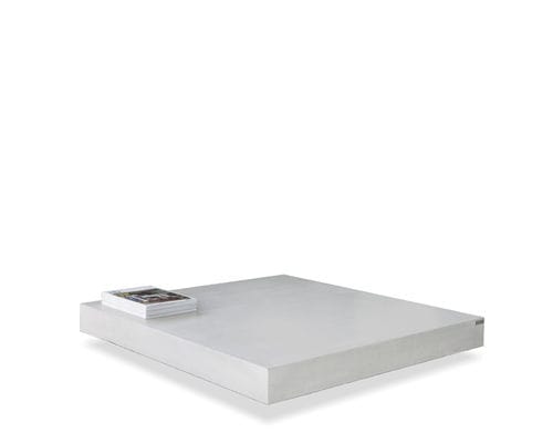 Tavolino basso contemporaneo - tabula altus - CO33 - in calcestruzzo / con base in gomma / quadrato