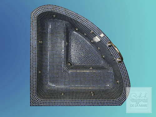 Spa da incasso - FORUM - Spa De La Mare - d'angolo / 4 posti / in mosaico