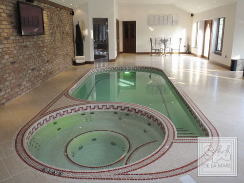 Spa da incasso per nuoto controcorrente - CLEOPATRA V - Spa De La Mare - non specificato / in mosaico / per uso residenziale