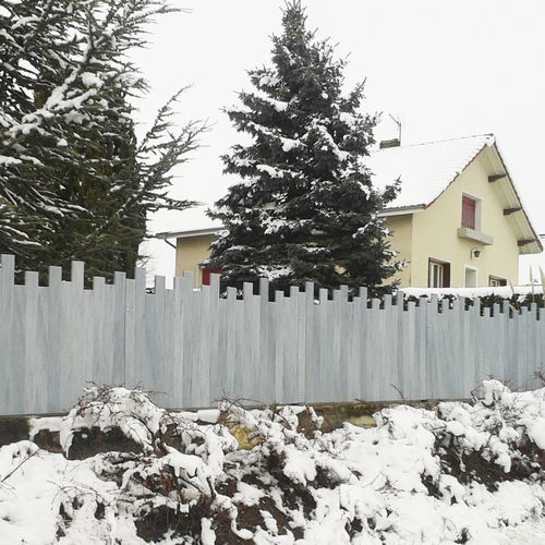 Recinzione a lamelle - HISTOGRAMME - La Clôture Française - da giardino / per spazi verdi / in PVC
