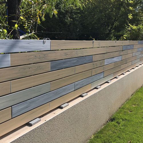 Recinzione a lamelle - CHLORIS  - La Clôture Française - da giardino / in PVC / contemporanea