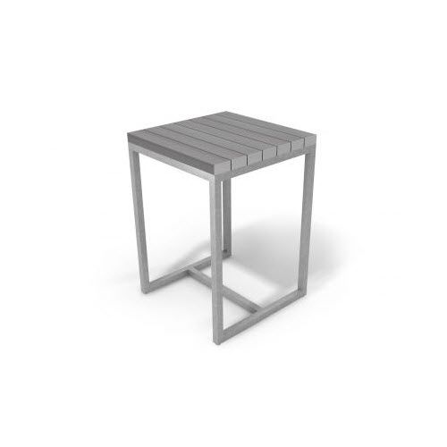 Tavolo alto contemporaneo - La Clôture Française - in PVC / con supporto in acciaio / con supporto in alluminio