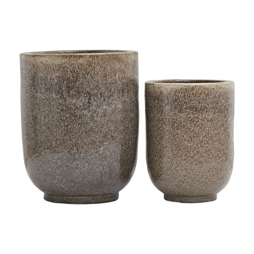Vaso da giardino in calcestruzzo - DP0800 / DP0801 / DP0802 - house doctor - da appoggio / rotondo