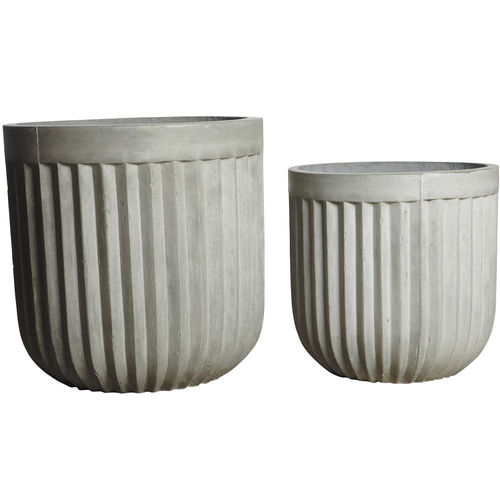 Vaso da giardino in calcestruzzo - UN0100 - house doctor - conico