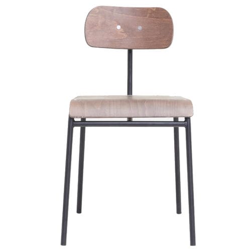 Sedia contemporanea - LI0100 / LI0101 / LI0102 - house doctor - da interno / in legno / con supporto in metallo