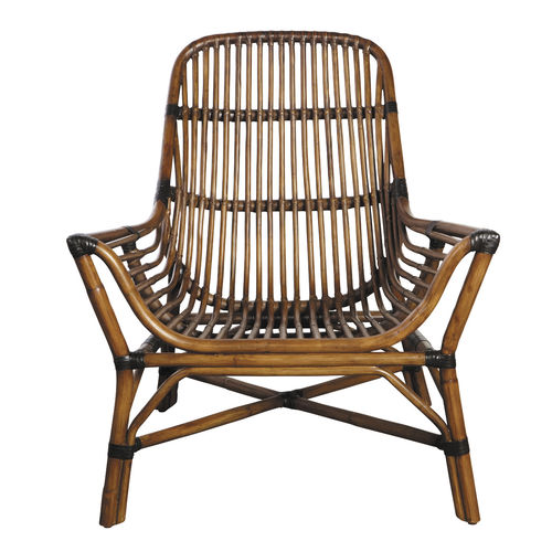 Poltrona contemporanea - HE0211 / HE0212 - house doctor - in rattan