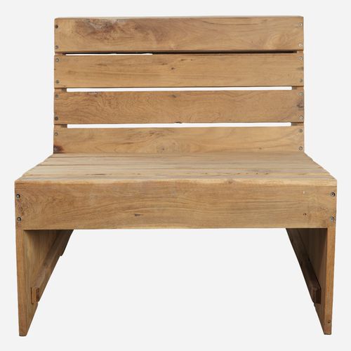 Sedia contemporanea - ST0800 - house doctor - da interno / da giardino / in teak
