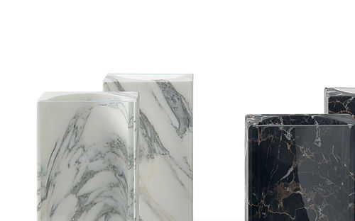 Vaso contemporaneo - CUT - Atipico - in marmo