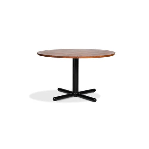 Tavolo da bistrot contemporaneo - Hallux - Jess - in rovere / in noce / con supporto in acciaio