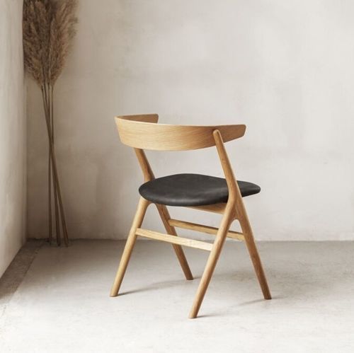Sedia da pranzo design scandinavo - Sibast No 9 - sibast furniture - da interno / in lana / in pelle