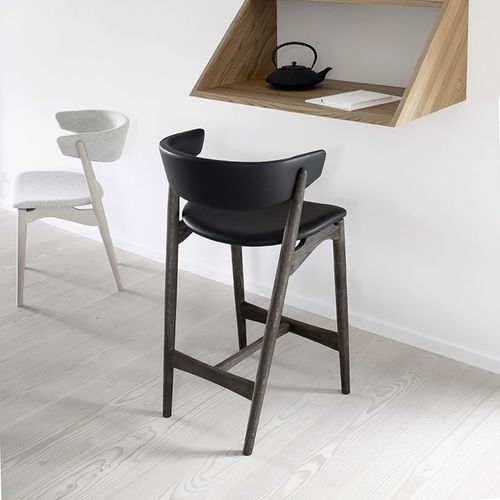 Sedia alta contemporanea - Sibast No 7 - sibast furniture - da interno / in lana / in pelle