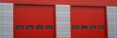 Cancello sezionale - EuroPanels - in alluminio / a pannello / contract