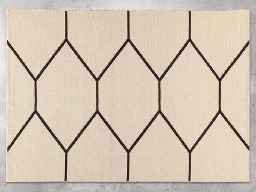 Tappeto contemporaneo - SARDEGNA - ARENA - AMINI - geometrico / in lana / rettangolare