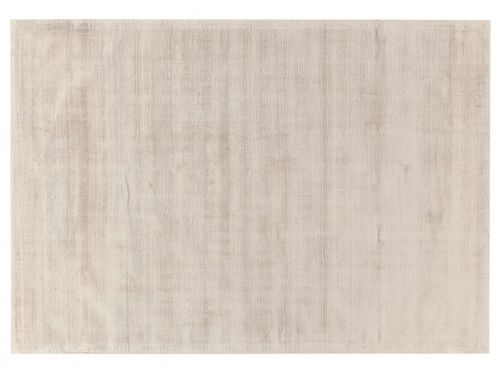 Tappeto contemporaneo - IN WHISPER WHITE SILVER  - AMINI - a tinta unita / in viscosa / rettangolare
