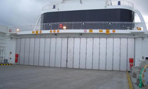 Porta da interno - COLORLINE FERRY - Jewers Doors - in alluminio / a libro / senza vetri