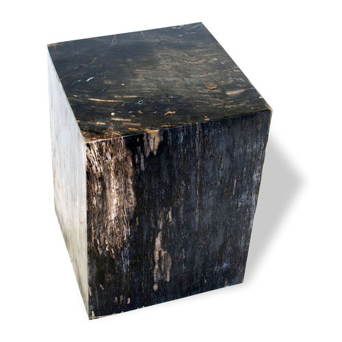 Sgabello contemporaneo - SKU: 513 - Unik - in legno fossilizzato / contract / da esterno