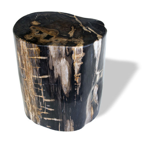 Sgabello contemporaneo - SKU: 515 - Unik - in legno fossilizzato / contract / da esterno