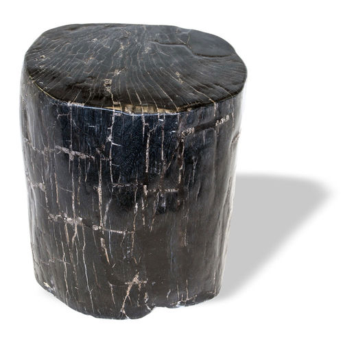Sgabello contemporaneo - SKU: 519 - Unik - in legno fossilizzato / contract / da esterno