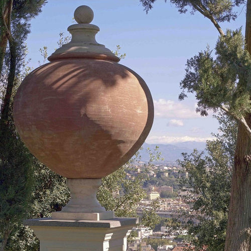 Vaso tradizionale - Dolium - Laboratorio Sanrocco - in terracotta / fatto a mano