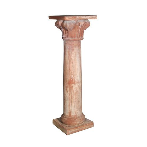 Colonna in terracotta - Colonna Con Capitello - Laboratorio Sanrocco - decorativa