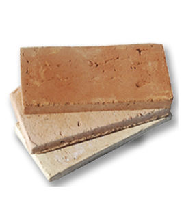 Mattone faccia a vista in laterizio - HANDCRAFTED SOLID BRICK - VICENTE CAMP - fatto a mano / colorato