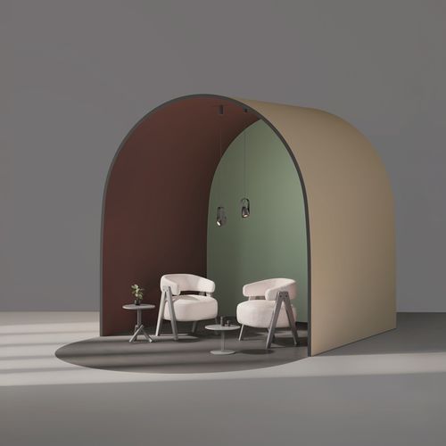 Pannello decorativo in laminato - MATERIA TAUPE - Transformad - di protezione / da parete / per mobile