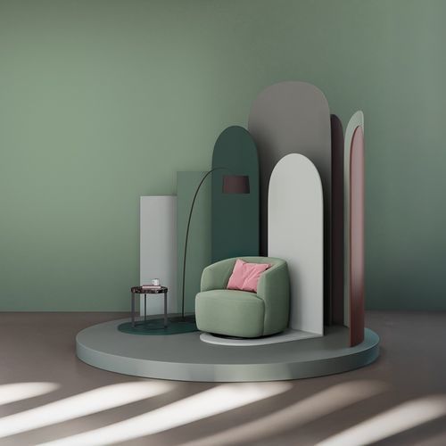 Pannello decorativo in laminato - MATERIA BLANCO AURA - Transformad - di protezione / da parete / per mobile