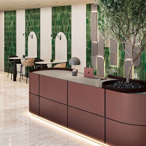 Pannello decorativo in laminato - MATERIA SERENA - Transformad - di protezione / da parete / per mobile