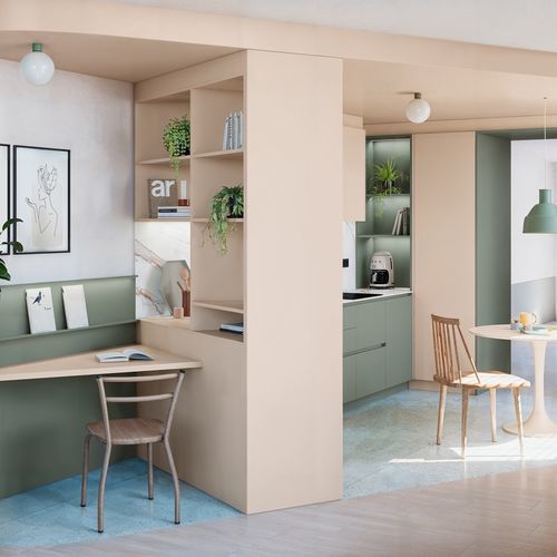 Pannello decorativo in laminato - MATERIA SIENA - Transformad - di protezione / da parete / per mobile