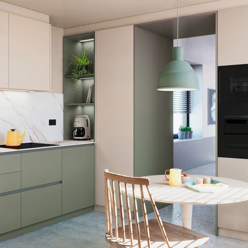 Pannello decorativo in laminato - MATERIA SALVIA - Transformad - di protezione / da parete / per stanza da bagno