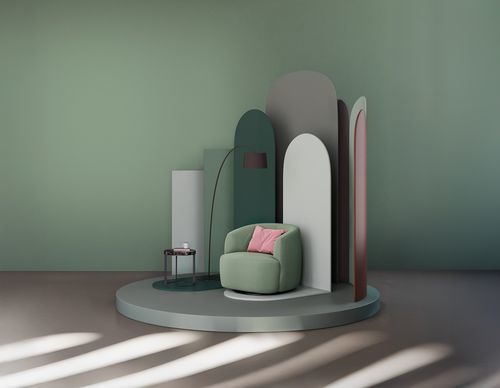 Pannello decorativo in laminato - MATERIA ÍNDIGO - Transformad - di protezione / da parete / per mobile