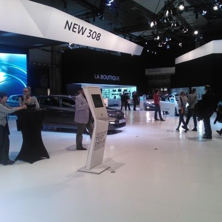 Terminale interattivo multimediale - SMARTY3 - WAVEinside - da interno / con touch screen