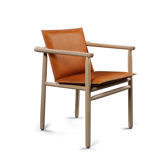 Sedia design scandinavo - IGMAN - Zanat - da interno / in rovere / in legno massiccio