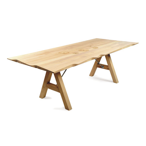 Tavolo design scandinavo - WAVE - Zanat - in rovere / in noce / in frassino