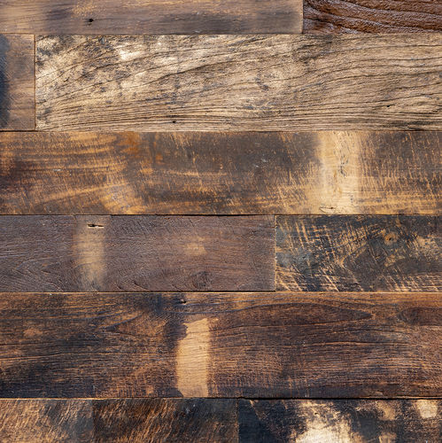 Rivestimento murale per interni - FUEGO - Teakwall - in teak / liscio / aspetto legno
