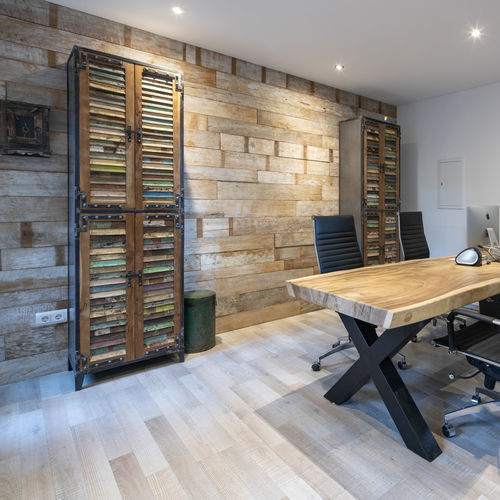 Rivestimento murale per interni - BLANCO - Teakwall - da esterno / in teak / liscio