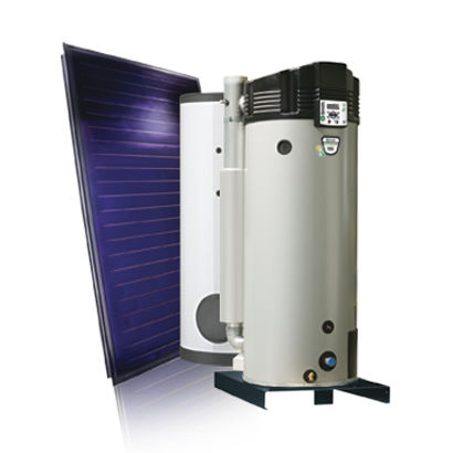 Scaldacqua solare - SGS - AO SMITH - a gas / da appoggio / verticale