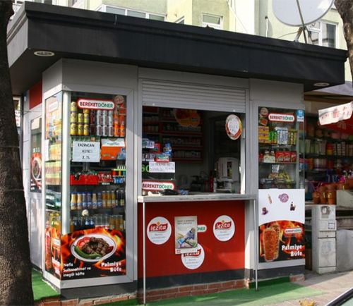 Chiosco commerciale - Lifecase - PREFABRIK YAPI INSAAT SANAYI VE TICARET A.S. - da esterno / in metallo / modulare