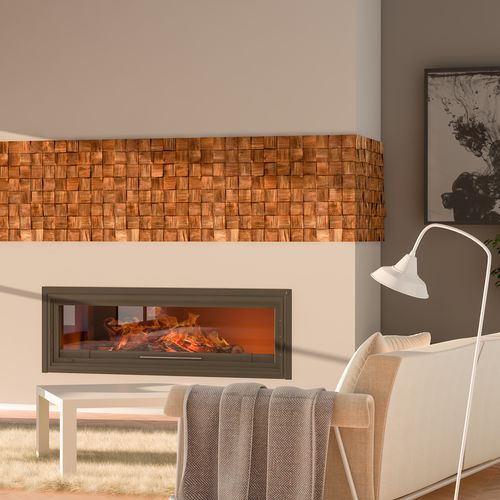 Pannello decorativo di rivestimento - WOOD : QUADRO - STEGU SP. Z O.O. - da parete / in legno / testurizzato
