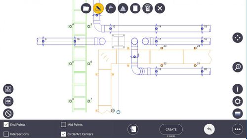 Software di disegno - RAPID POSITIONING SYSTEM - TRIMBLE MEP FRANCE - per computo metrico / per proiettore laser / 2D