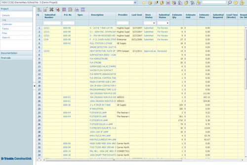 Software di project management - CONSTRUCTJOB - TRIMBLE MEP FRANCE - di monitoraggio