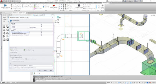Software CAD - DUCTDESIGNER - TRIMBLE MEP FRANCE - di disegno / di modelizzazione / 3D