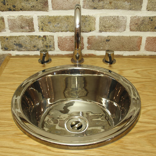 Miscelatore doppio comando per lavabo - XO4130&XO4221 - WILLIAM HOLLAND LTD - da appoggio / in acciaio inossidabile / da bagno